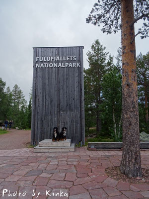 Eingang zum Nationalpark Fulufjället