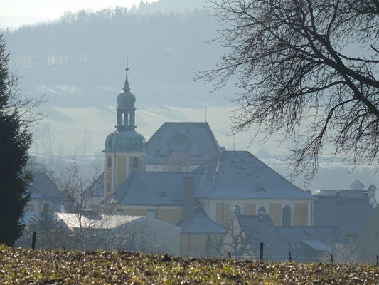 Die Kirche von Wolkenstein