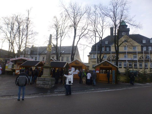 Kleiner Weihnachtsmarkt in Oberwiesenthal