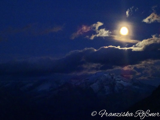 Eine kalte Vollmond-Nacht an der Chemnitzer Hütte