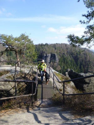 Auf der Hafersack-Aussicht am Brand