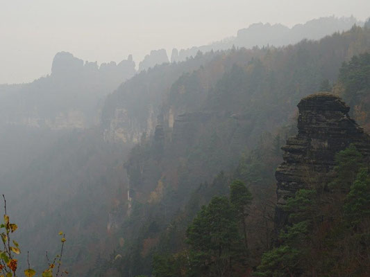 So stimmungsvoll hat die Landschaft sicher auch Caspar David Friedrich inspiriert