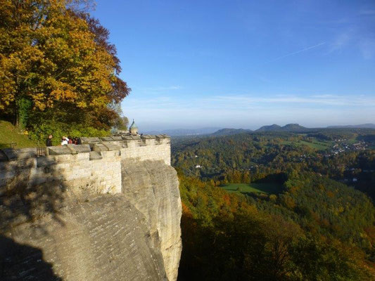 Blic von der Festung Königstein