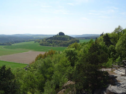 Blick zum markanten Zirkelstein