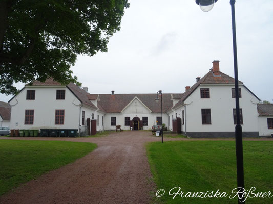 Gebäude der ehemaligen Fabrik in Gysinge