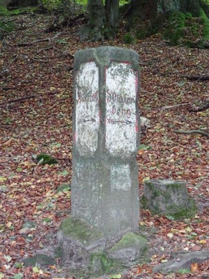 Alte Meilensäule