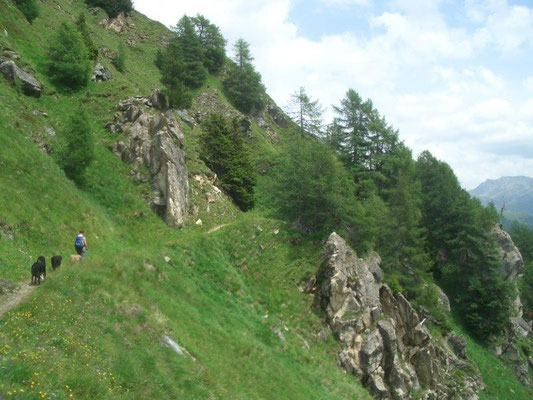 Abstieg nach Kals