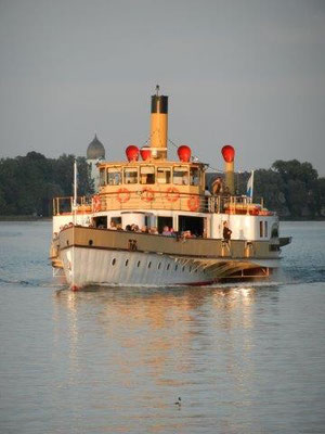 Raddampfer auf dem Chiemsee