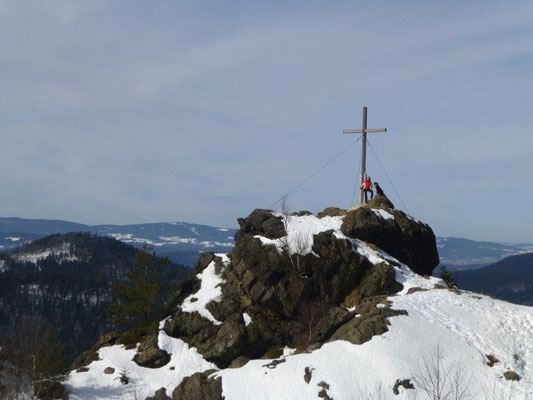 Auf dem Silberberg bei Bodenmais