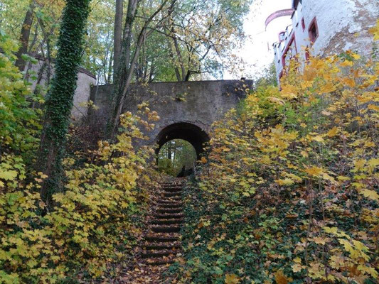 Auffahrt zum Burgtor