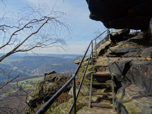Vreni auf dem Lilienstein