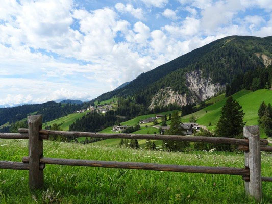 Blick von Matzlaun nach Proveis
