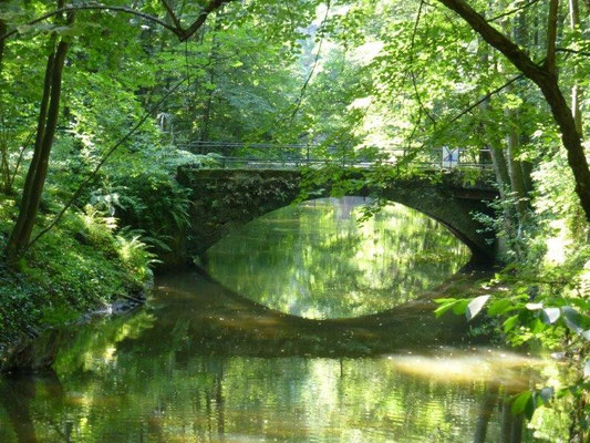 Steinbrücke im Liebethaler Grund