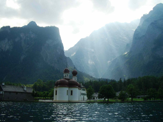 Blick nach Sankt Bartholomä