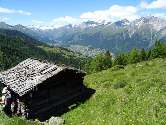 Aufstieg zum Ganitzle