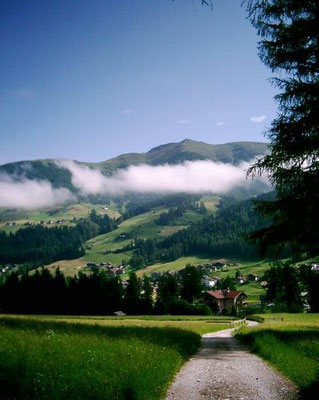 ... doch am nächsten Morgen erinnerten nur noch ein paar harmlose Nebel daran