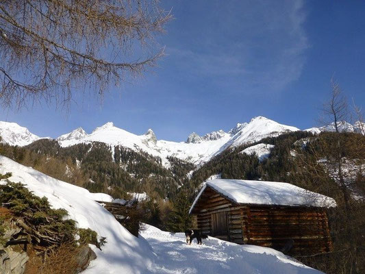 Aufstieg zur Nilljochhütte