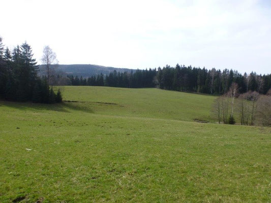 Typische Erzgebirgslandschaft