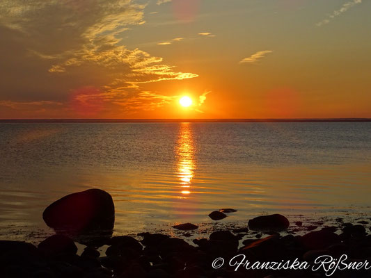 Sonnenaufgang am Kattegat bei Båstad