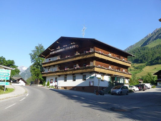 Unser Domizil für eine Woche - das Ferienhaus Tirol in Prägraten