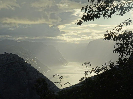 Blick über den Lysefjord