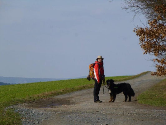 Am Fuße des Zirkelsteins (Foto: Kaj Kinzel)