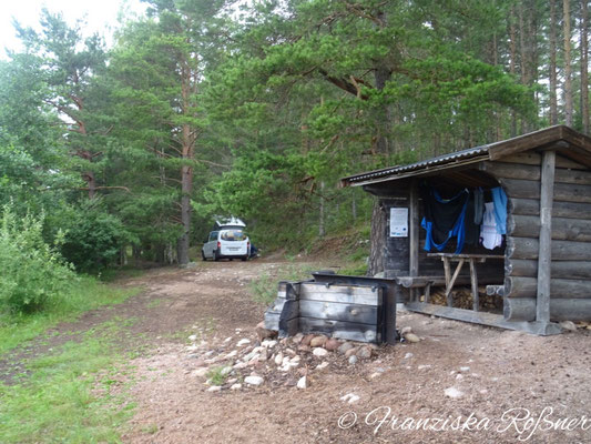 Unser Schlafplatz