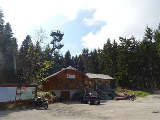 Der Aussichtsturm Moldaublick
