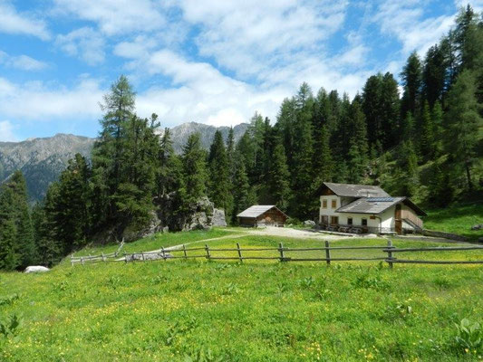 Aufstieg zum Kreuzjoch
