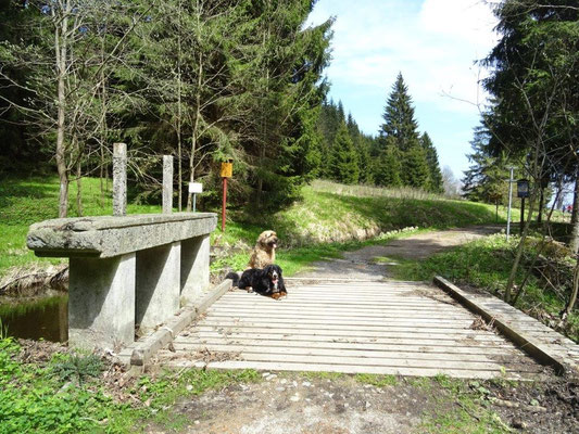 Schleuse am Schwarzenbergischen Schwemmkanal