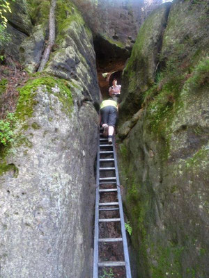 Aufstieg auf den Winterstein