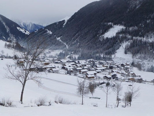 Winterlich verschlafenes Prägraten