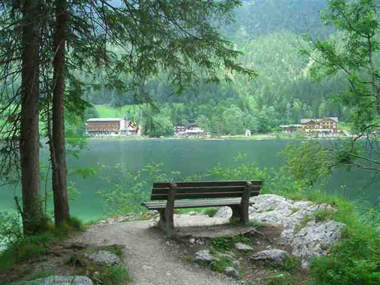 Blick auf den Hintersee