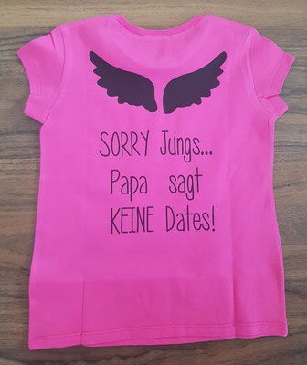 'Sorry Jungs Papa sagt keine Dates Geschenk Idee' Baby T-Shirt | Spreadshirt