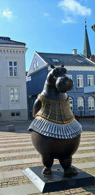 Kunst vor dem Rathaus