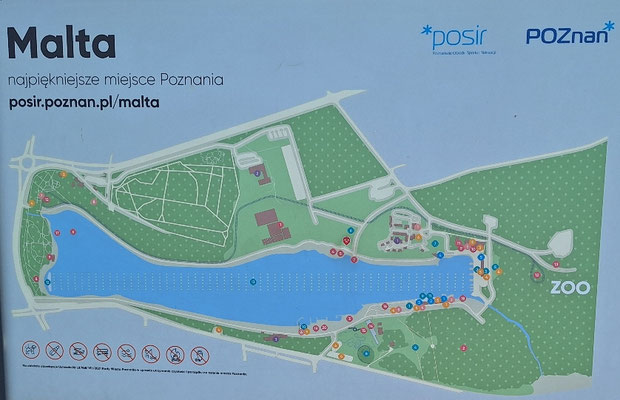 Malta-Park und See