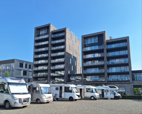 Penthouse-Wohnungen mit großen Dachterrassen