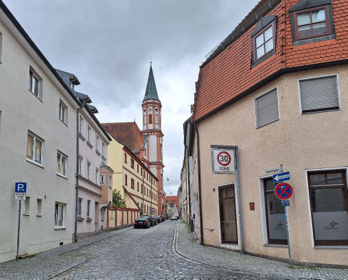 Hoch zum Zentrum
