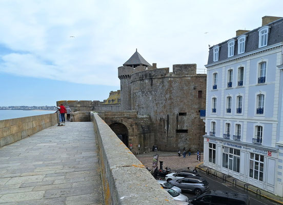 Blick auf die Bastion de la Reine