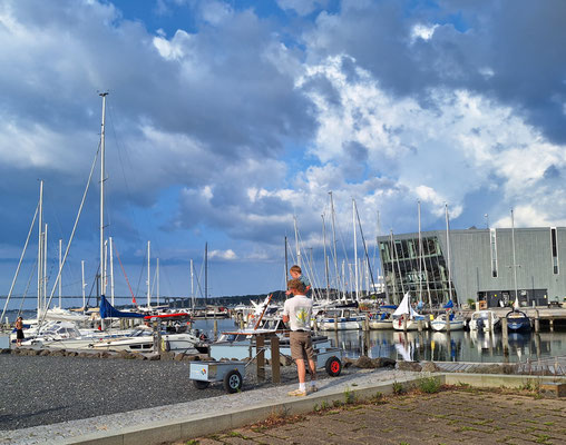 Blick auf die Marina