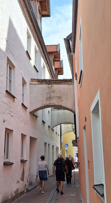 Gasse in die "Altstadt"