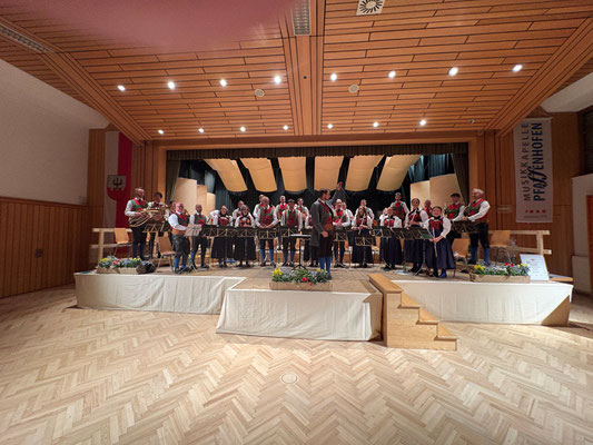 die Musikkapelle Pfaffenhofen
