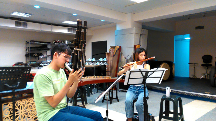 Rehearsal at Taipei, July 2017