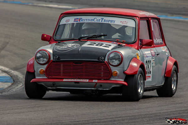 Kampf der Zwerge - Preis der Stadt Stuttgart 2018 - British Car Tropy- Austin Mini Cooper - Pierre van Cleemputte