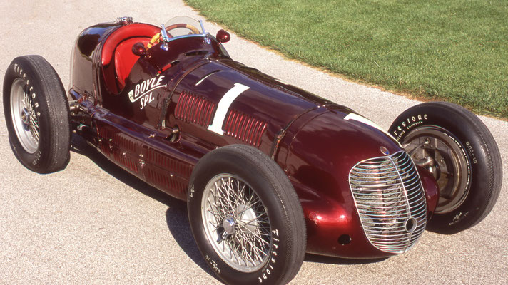 Maserati 8CTF Indianapolis Gewinner - ® John Lamm
