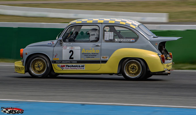 Kampf der Zwerge - Preis der Stadt Stuttgart 2018 - Abarth Coppa Mille  - Fiat Abarth 1000TC - van Koeveringe