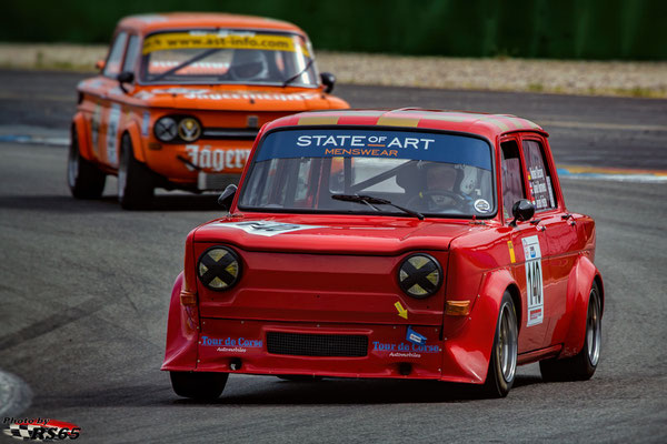 Kampf der Zwerge - Preis der Stadt Stuttgart 2018 - 1300 Histo Cup - Simca Rally II - Jeroen Feijten