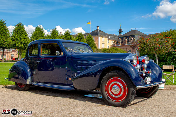 Bugatti Typ 57 Coach Gangloff Coupé - Classic Gala Schwetzingen 2025