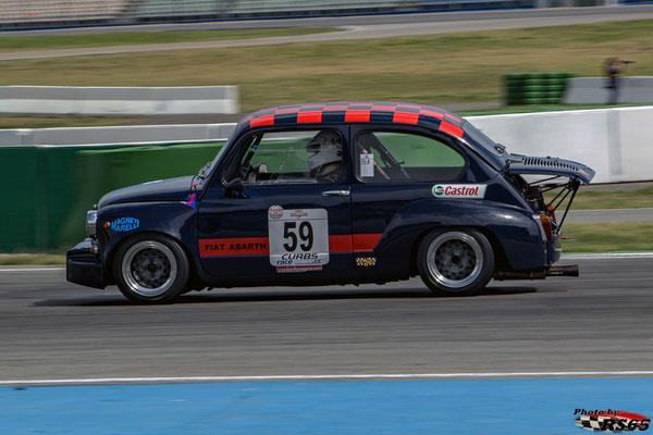 Kampf der Zwerge - Preis der Stadt Stuttgart 2018 -Abarth Coppa Mille - Fiat Abarth 1000TC - Manfred Niederberger