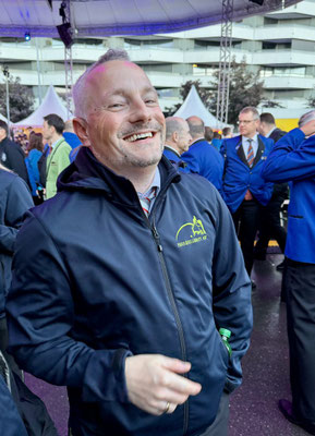 Das Geburtstagskind. Alles Gute zum 40igsten
